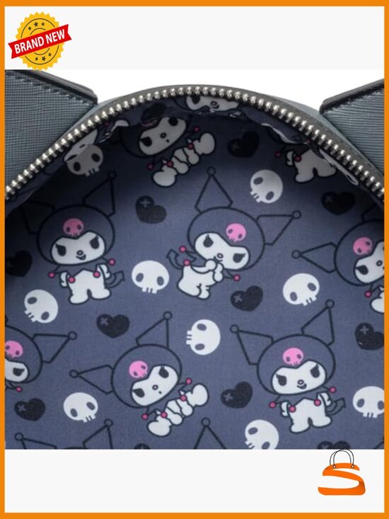 Exclusive Kuromi My Melody Mini-Backpack with Coin Purse main image 6